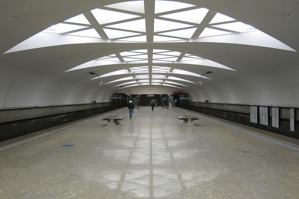 Станция метро Строгино